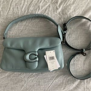 COACH PILLOW TABBY WITH TAGS light blue